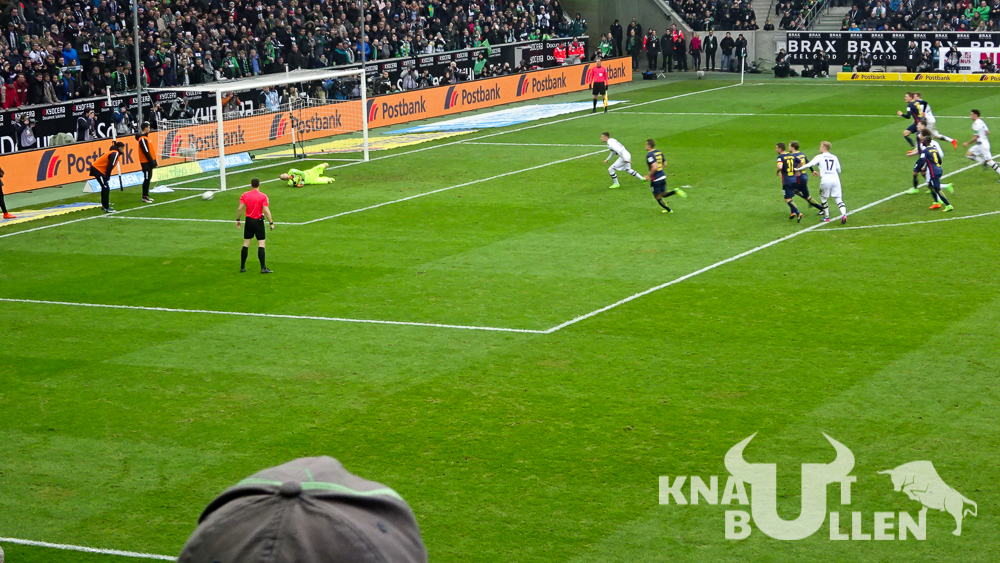 Die Bullen auf dem Ponyhof – BMG vs. RBL (1:2)